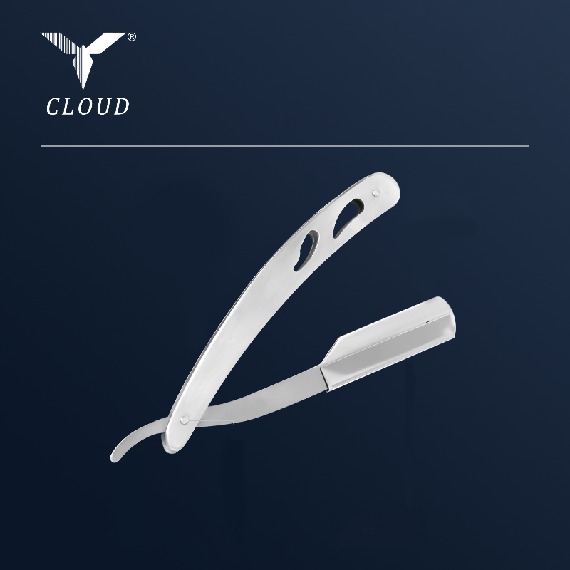 Manuelt barberblad med 74 knive (ABS-plasthåndtag/håndtag i rustfrit stål)