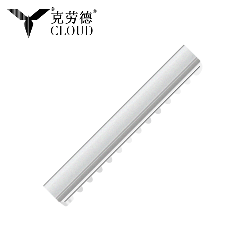 Enkeltkantede hårklippeblade i rustfrit stål