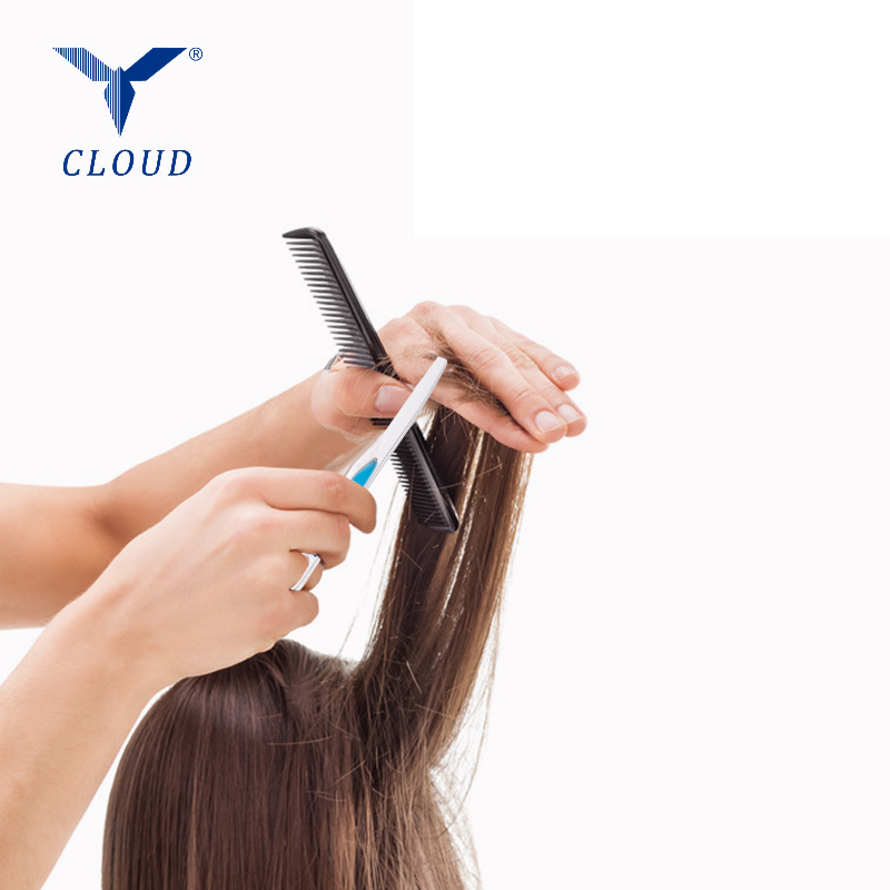 Hårklipperkniv Lige barberkniv i rustfrit stål (plastikhåndtag)