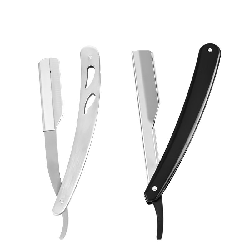 Manuelt barberblad med 74 knive (ABS-plasthåndtag/håndtag i rustfrit stål)
