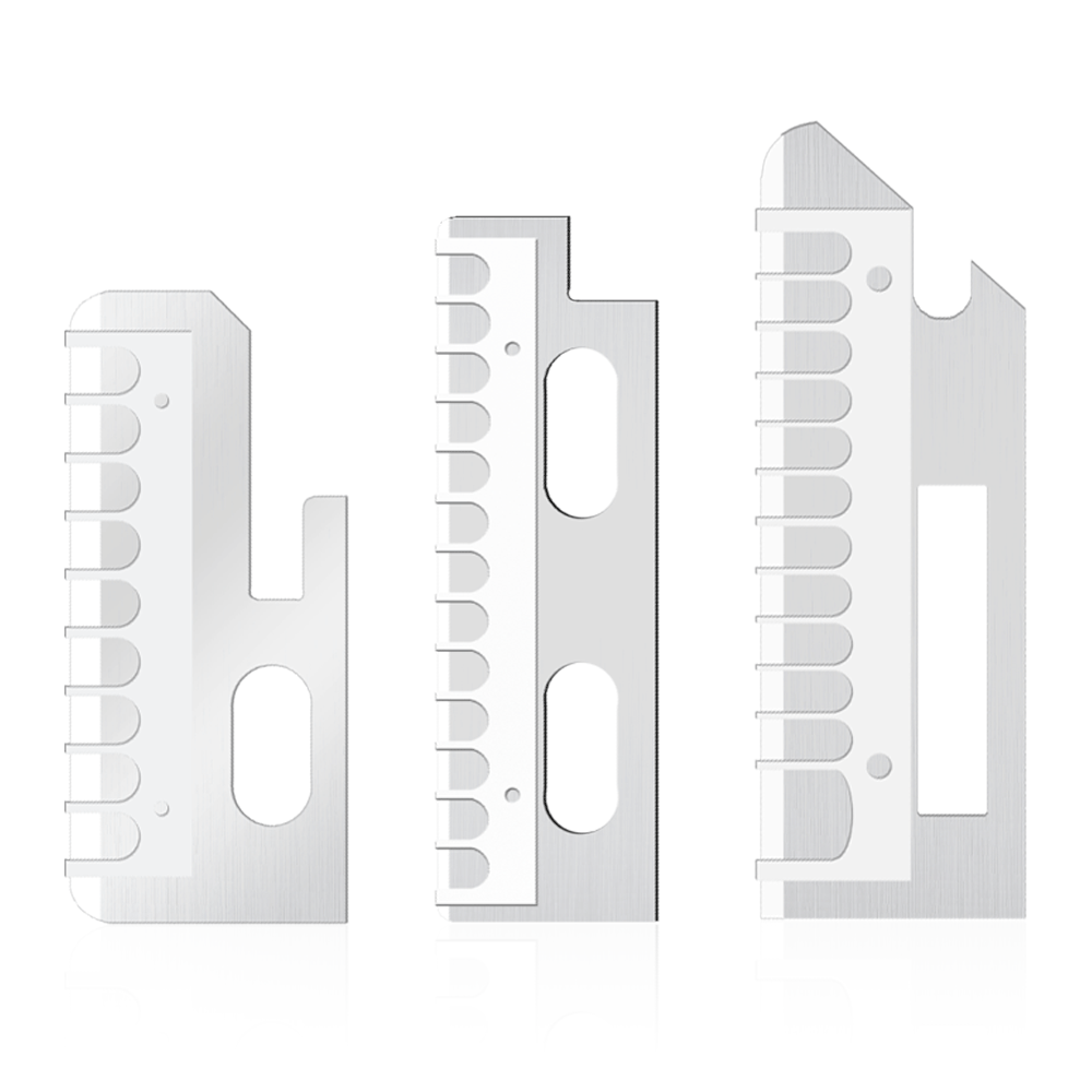 Præcis skarpe knivblade til formgivning af øjenbryn i rustfrit stål