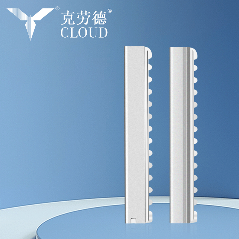 Enkeltkantede hårklippeblade i rustfrit stål