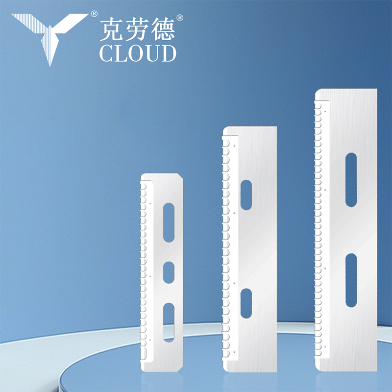 Holdbart genanvendeligt skæreblad i rustfrit stål til øjenbryn